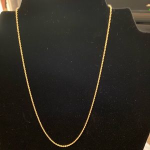 14K Gold Rope Chain